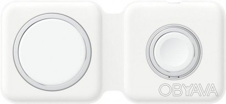 Беспроводное зарядное устройство Apple MagSafe Duo Charger White (MHXF3ZE/A)