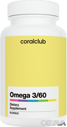 Омега 3/60 / Omega 3/60 компании Коралловый клуб (Coral Club) – комплекс, содерж. . фото 1