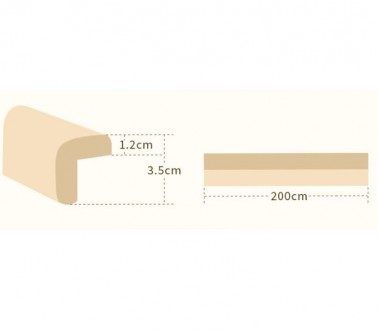 ОписаниеЗащитная лента на острые углы поможет прикрыть травмоопасные грани и угл. . фото 11