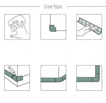 ОписаниеЗащитная лента на острые углы поможет прикрыть травмоопасные грани и угл. . фото 6