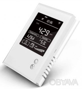 MCOHome CO2 Monitor - это детектор качества воздуха, который совместим с техноло. . фото 1