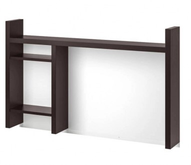 Надставка для стола IKEA MICKE 105 x 65 см Черно-коричневаяВы можете хранить кни. . фото 2