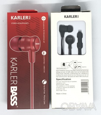 Наушники вакуумные KARLER KR403
Описание:
Наушники вакуумные KARLER KR403 - это . . фото 1