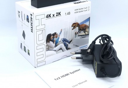 Коммутатор HDMI 1*2 Splitter 4K2K (50)A22(48512). Одеса. фото 1 Коммутатор HDMI 1*2 Splitter 4K2K (50)A22(48512). Одеса. фото 1