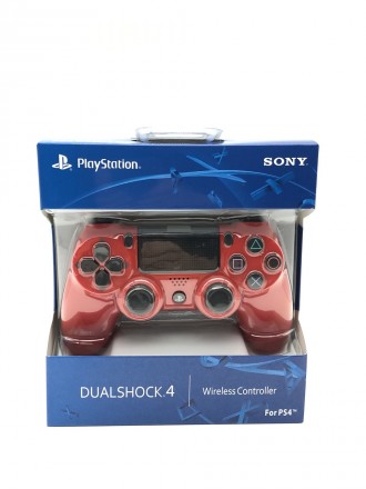 Джойстик PS4 Bluetooth(Красный). Одеса. фото 1 Джойстик PS4 Bluetooth(Красный). Одеса. фото 1