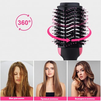 Фен-щетка для волос One Step Hair Dryer
Она поможет женщинам добиться великолепн. . фото 4