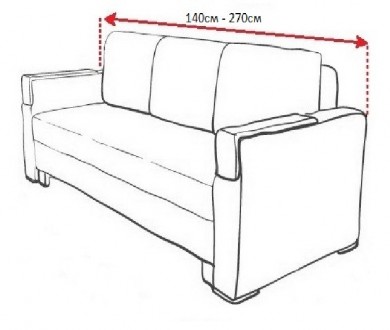 Чехол натяжной без юбки на трехместный диван Белый Venera
Чехлы используются для. . фото 5