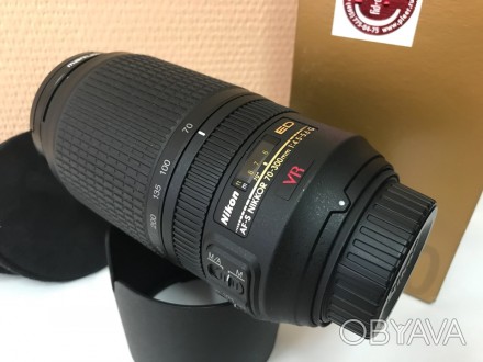 продается Объектив Nikon AF-S VR Zoom-Nikkor 70-300mm f/4,5-5,6G IF-ED использов. . фото 1