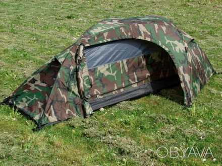 Одноместная двухслойная палатка "Recon" идеально подходит для тех, кто хочет пут. . фото 1