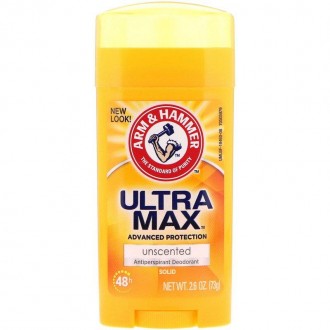 Arm & Hammer, UltraMax, твердый антиперспирантный дезодорант, для женщин, без за. Бровары. фото 1 Arm & Hammer, UltraMax, твердый антиперспирантный дезодорант, для женщин, без за. Бровары. фото 1
