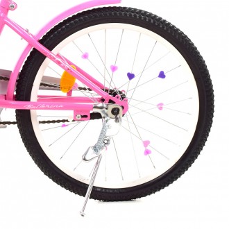 Велосипед детский двухколесный 20 дюймов PROF1 Ballerina Y2081, розовый
Велосипе. . фото 7