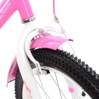 Велосипед детский двухколесный 20 дюймов PROF1 Ballerina Y2081, розовый
Велосипе. . фото 6