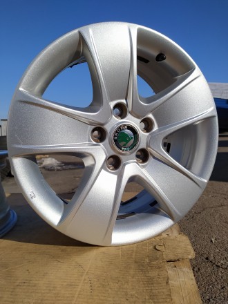 Диски литые Skoda Octavia A5 SuperB R16(5*112)et50. Житомир. фото 1 Диски литые Skoda Octavia A5 SuperB R16(5*112)et50. Житомир. фото 1