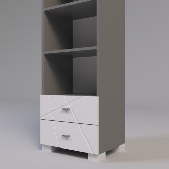 Модульная мебель Х-Скаут (комплект)
Цвет корпуса/фасада: серый/белый мат
В данно. . фото 8