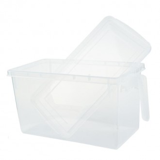 Прозрачный контейнер для холодильника выполнен из прочного и безопасного пищевог. . фото 3