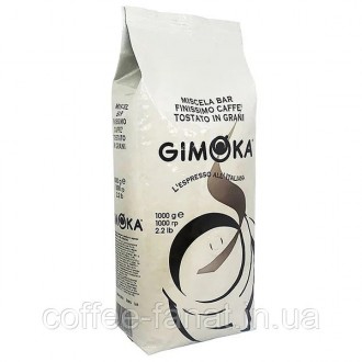 Кава в зернах Gimoka Gusto Ricco Bianco склад: 10% арабіка 90% робуста з високог. . фото 2