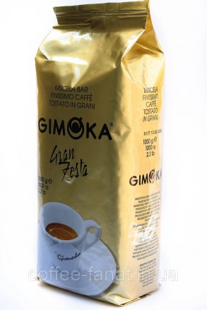 Кава в зернах Gimoka Gran Festa відрізняється чарівним квітковим ароматом свіжоо. . фото 4
