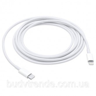 Уценка Дата кабель Foxconn для Apple iPhone USB to Lightning (AAA grade) (1m) (b. . фото 3
