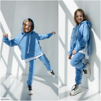 Костюм GA-2404
мод. 1515
Размеры: 122, 134, 146, 140
*kids* костюм "hype"
Цвет: . . фото 2