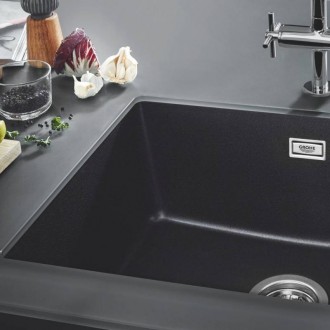 Кухонная мойка Grohe Sink 31655AP0 изготовлена из кварцевого композита, который . . фото 8