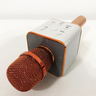 Микрофон Q-7 Wireless Rose. RS-152 Цвет: розовыйБеспроводной микрофон караоке Q7. . фото 4
