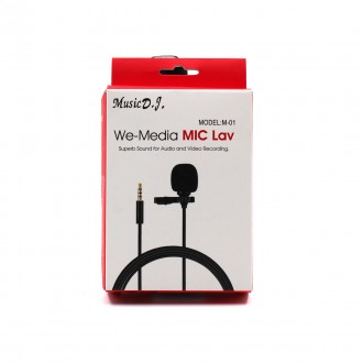 Микрофон MEDIA MICROPHONE DM M-01 AUX 3.5MM - позволит вам заметно улучшить каче. . фото 3