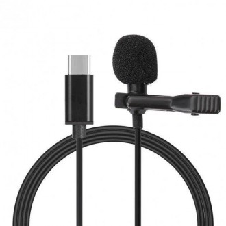 Микрофон петличный Media Microphone MK-3 7904 подходит для использования с устро. . фото 3
