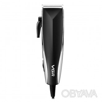 Компактная машинка для стрижки волос VGR V-033 оснащена ножами из высокопрочной . . фото 1