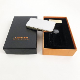 USB зажигалка "Lighter" XT-4879 Original. Две спирали накаливания. JV-119 Цвет: . . фото 3