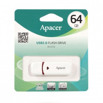 USB Flash Drive Apacer AH333 64gb - это легкое, быстрое и удобное устройство для. . фото 2