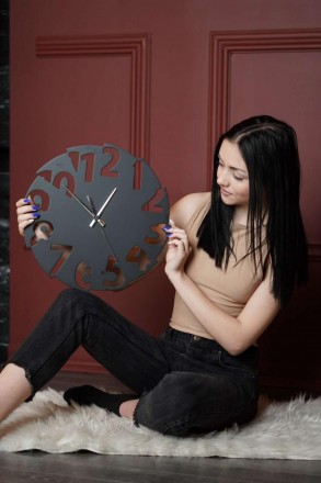 Moku — действительно оригинальные настенные часы, которые впишутся в любой домаш. . фото 3