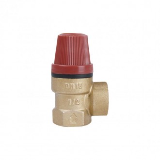 Запобіжний клапан SD Plus 1/2" ВР 3 бар SD2443 застосовується для контролю тиску. . фото 4