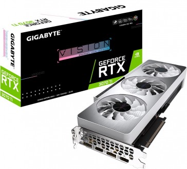 GIGABYTE GeForce RTX 3070 Ti VISION OC 8G (GV-N307TVISION OC-8GD) – продвинутая . . фото 3