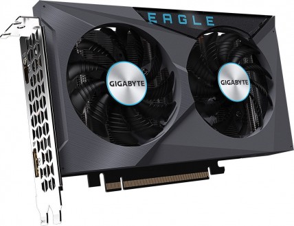 GIGABYTE Radeon RX 6500 XT EAGLE 4G (GV-R65XTEAGLE-4GD) – производительная видео. . фото 4