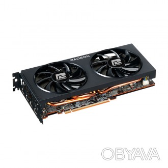 PowerColor Radeon RX 6700XT Fighter 12GB (AXRX 6700XT 12GBD6-3DH) - игровая виде. . фото 1