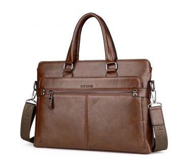Мужская сумка для ноутбука эко кожа, мужской деловой портфель под ноутбук планше. . фото 11