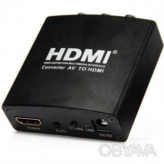 На основе 3D цифрового декодирования, преобразователь AV - HDMI может конвертиро. . фото 1