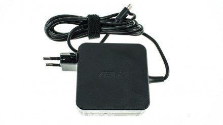 Оригинальный блок питания для ноутбука ASUS USB-C 65W, Type-C, квадратный, адапт. . фото 4
