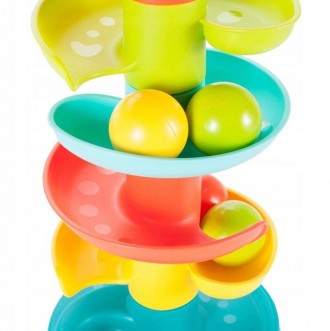 Игрушка для малышей "башня-спуск" арт. 0292
Из красочных пластиковых платформ со. . фото 6