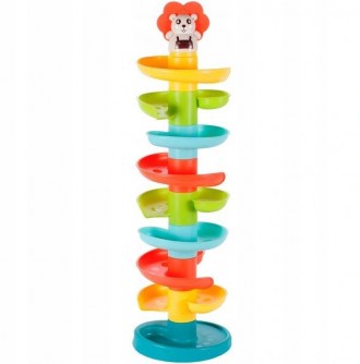 Игрушка для малышей "башня-спуск" арт. 0292
Из красочных пластиковых платформ со. . фото 3