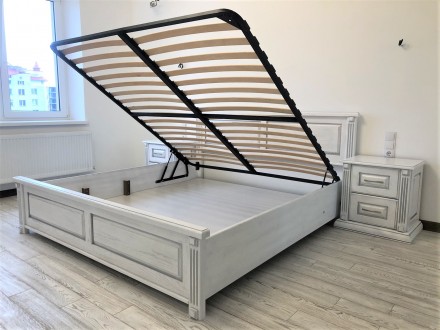 Дубовая кровать Флорис выполнена в современном классическом стиле.

Цена указа. . фото 7