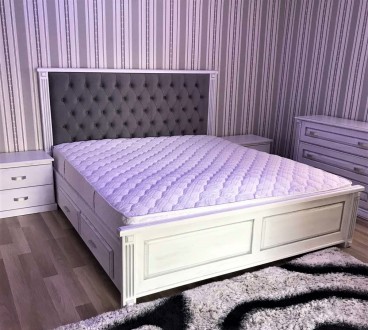Дубовая кровать Флорис выполнена в современном классическом стиле.

Цена указа. . фото 11