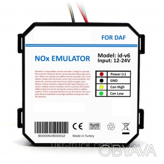 Преимущества эмулятора датчика NOx Euro 6 Daf;
-Вы не получаете и ошибку NOx
-Пр. . фото 1