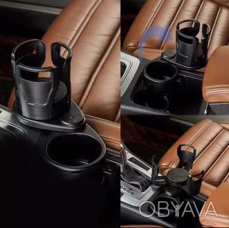 Автомобільний стакан тримач-підставка під склянку в машину Car holder - холдер д. . фото 1