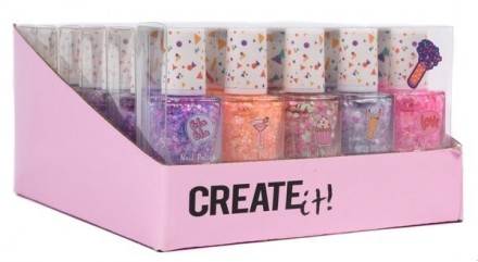 Набір лаків для нігтів Конфетті Create IT! 5 шт арт.84147. Рогатин. фото 1 Набір лаків для нігтів Конфетті Create IT! 5 шт арт.84147. Рогатин. фото 1