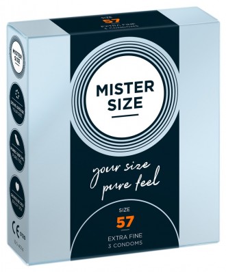Презервативы MISTER SIZE (57 мм) 3 шт. Рогатин. фото 1 Презервативы MISTER SIZE (57 мм) 3 шт. Рогатин. фото 1