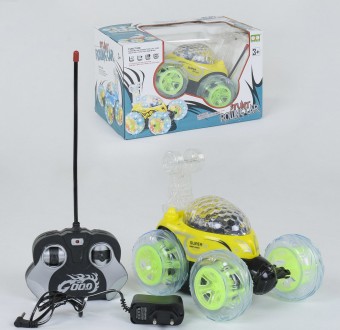 Машина-перевертыш на радиоуправлении Small Toys 008-360T (2-77463). Киев. фото 1 Машина-перевертыш на радиоуправлении Small Toys 008-360T (2-77463). Киев. фото 1