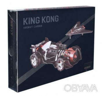
 
Конструктор картонний 3D T-005 "KING KONG" 185дет., 10листів (24)
 Конструкто. . фото 1