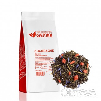 Чай рассыпной Gemini Tea Collection Champagne Брызги шампанского - гармоничная с. . фото 1