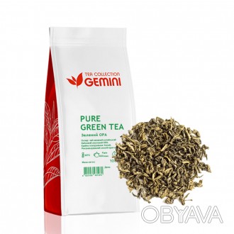 Чай зеленый Gemini Tea Collection OPA (Pure Green Tea) - дает настой средней кре. . фото 1